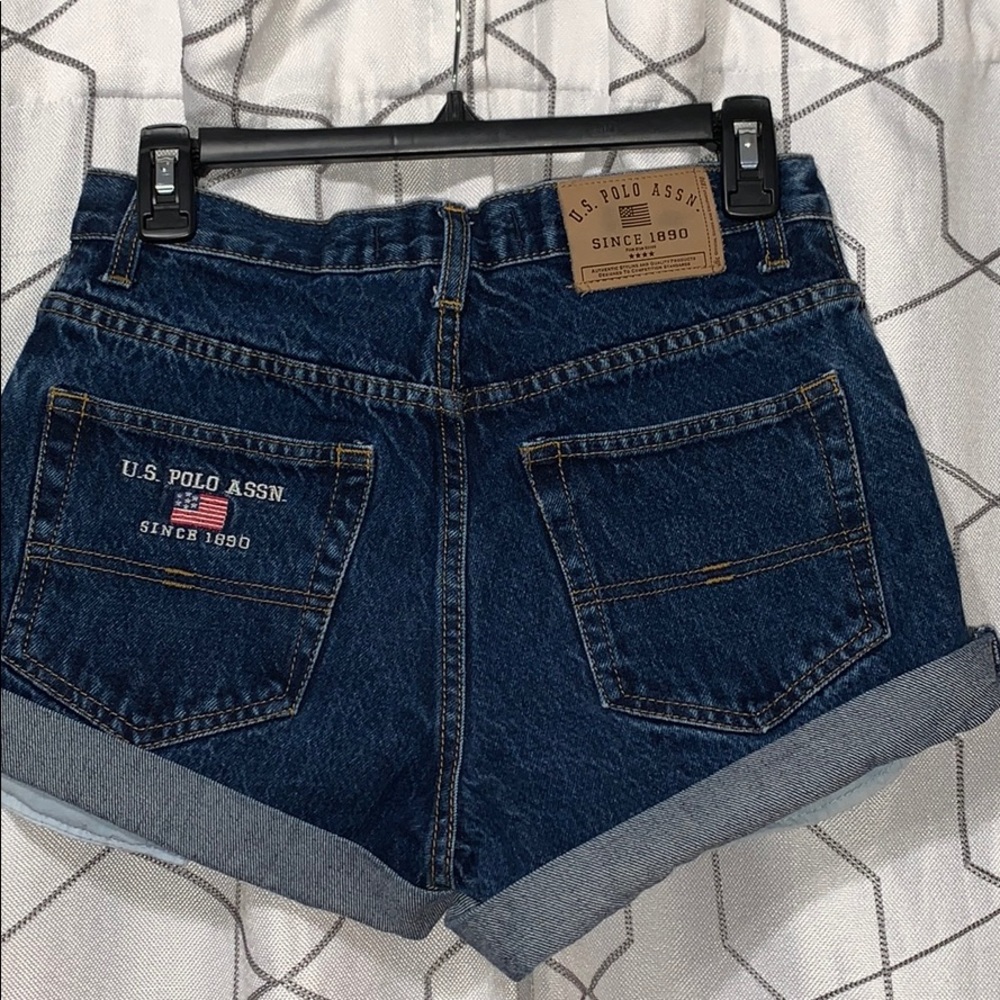 US Poli Assn. vintage shorts, semi-high wasted